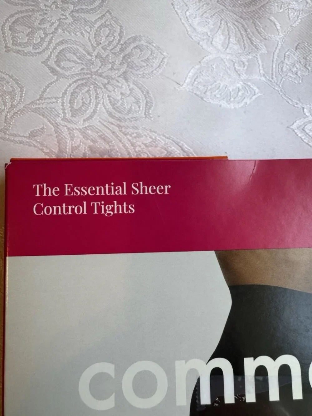 COMMANDO The ESSENTIAL SHEER Control Tights Medium Nude M HCK10T01 $46 NEW